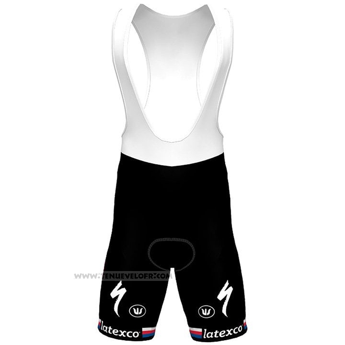 2021 Maillot Cyclisme Deceuninck Quick Step Champion Nouvelle Zelande Manches Courtes et Cuissard